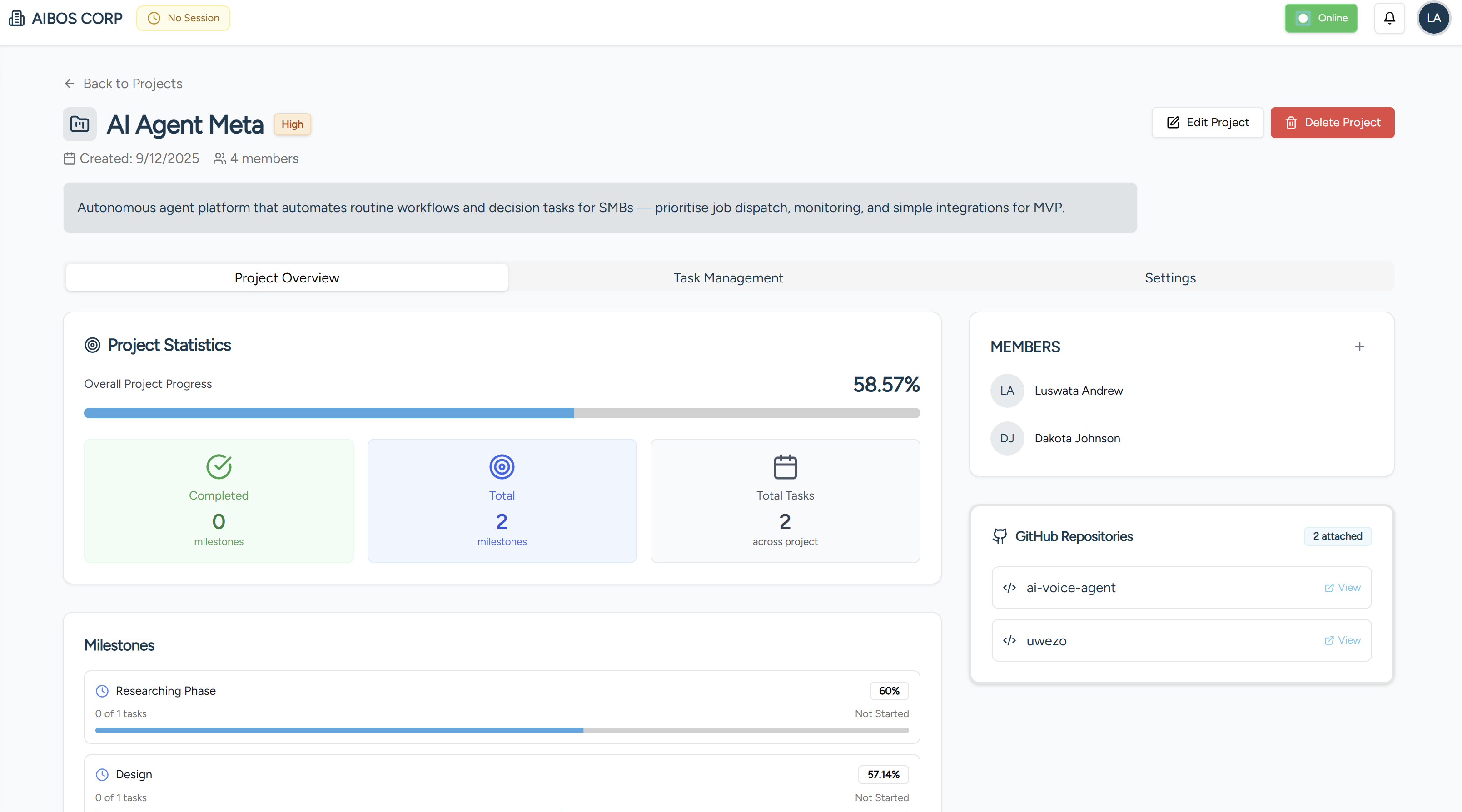 Dashboard image of social infrastructure maintenance DX